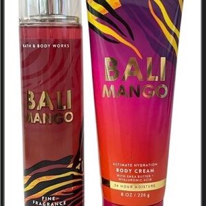 Bath & Body Works Bali Mango Body Cream and Mist